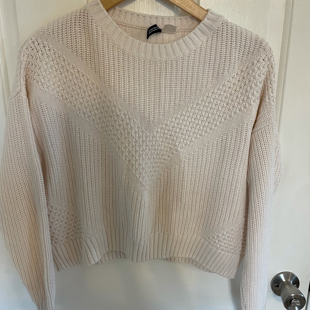 Cream European sweater